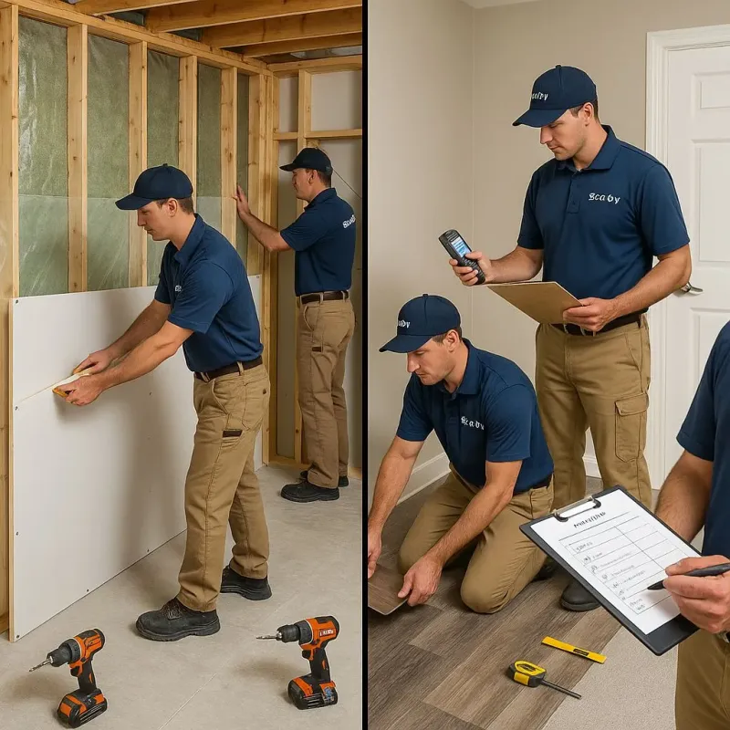Repairs and Reconstruction process in Eddyville, IA